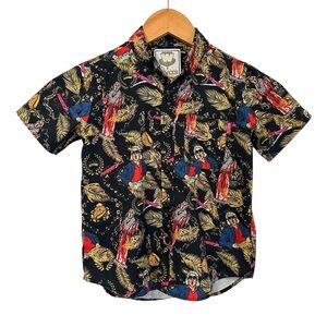 RSVLTS Kids WWE Legends Ric Flair Nature Boy KUNUFLEX Short Sleeve Shirt 4 Years